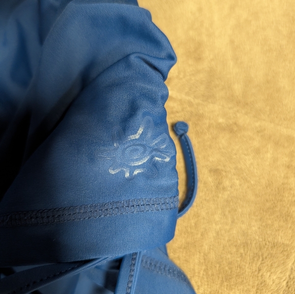 UV Skinz Royal Blue Ruched Swim Tank • Women’s L • Adjustable Side Ties - Picture 5 of 9